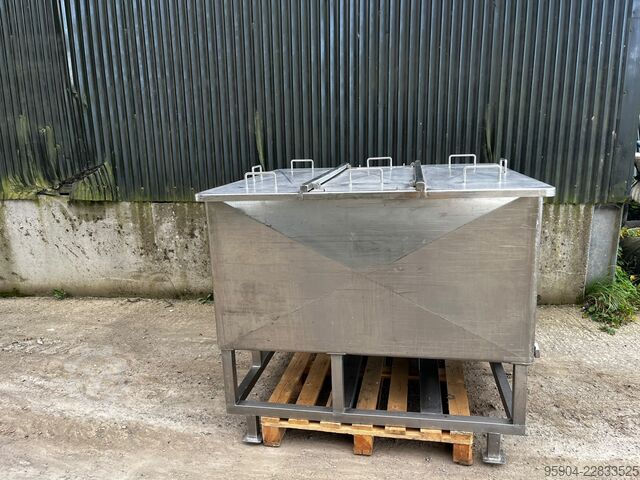 1500 Ltr Vessel / Tank 316 Stainless 316 Process Stainless Steel Tank 1500 Lt BCD Process Vessal