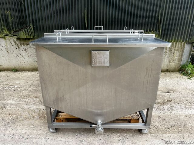 1500 Ltr Vessel / Tank 316 Stainless 316 Process Stainless Steel Tank 1500 Lt BCD Process Vessal