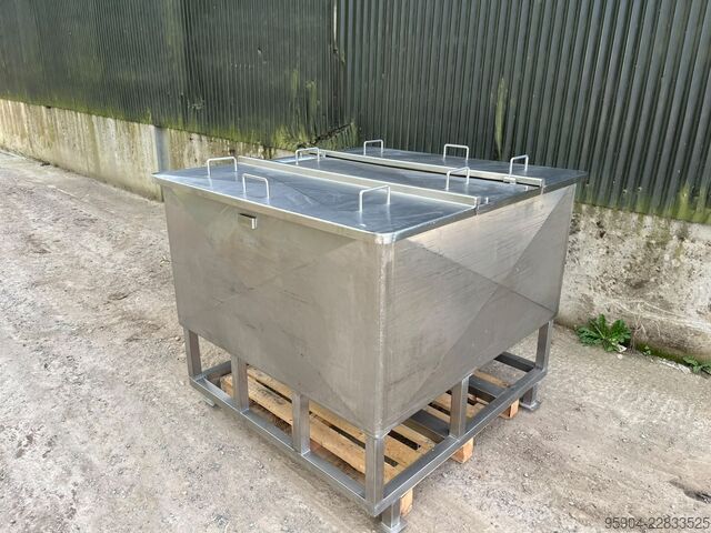 1500 Ltr Vessel / Tank 316 Stainless 316 Process Stainless Steel Tank 1500 Lt BCD Process Vessal