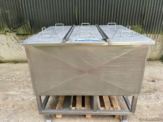 1500 Ltr Vessel / Tank 316 Stainless 316 Process Stainless Steel Tank 1500 Lt BCD Process Vessal