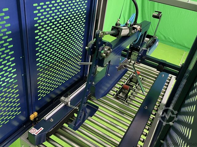 Kartonverschließer für geöffnete Kartons Kartonverschließmaschine min. B115/H110 MH-FJ-3A mit Deckelverschließmechanismus