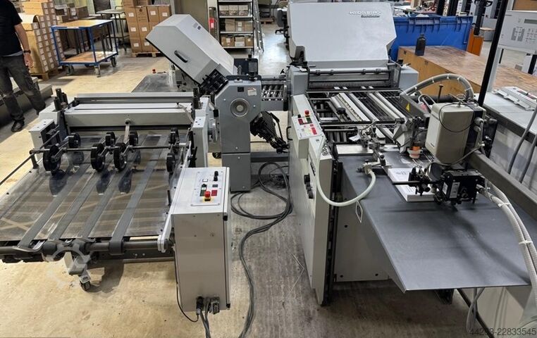 Stahl Ti 52 / 4 Fi 52 | 2 Stationen | Falzmaschine | 4 + 4 | Baujahr 2010 Stahl TI 52/55/56/62