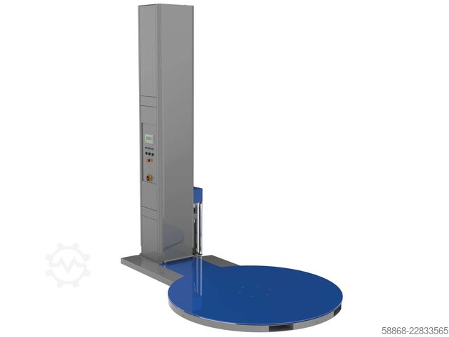 Halbautomatischer Palettenwickler  KVK 2 MA - 2t - 1650 Teller - 2400 Höhe