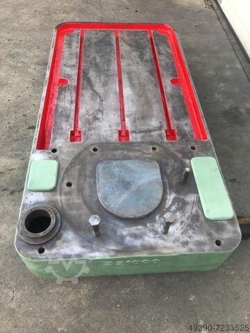 Aufspannplatte mit T-Nuten aus Stahlguß-Grauguß; Grundplatte von Radialbohrmaschine, Montagetisch, M  Nutenplatte