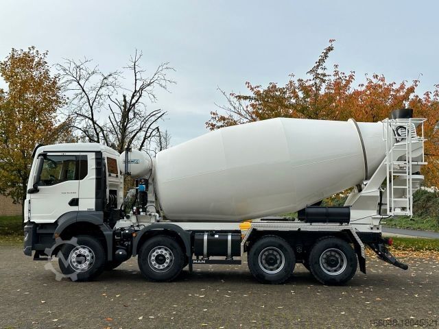 Concrete mixer truck MAN TGS 41.440 8x4 /Euro6e Euromix EM 12 R
