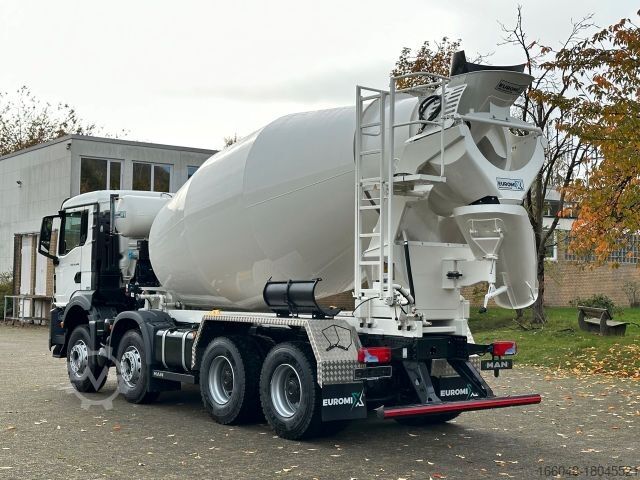 Concrete mixer truck MAN TGS 41.440 8x4 /Euro6e Euromix EM 12 R