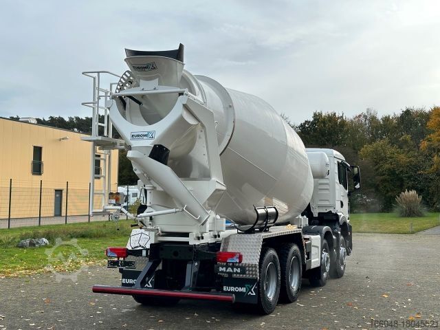 Concrete mixer truck MAN TGS 41.440 8x4 /Euro6e Euromix EM 12 R