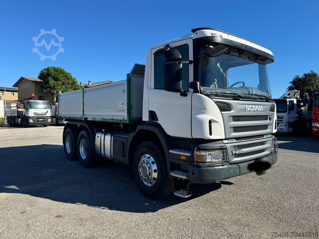 Standard-Sattelzugmaschine SCANIA P 400 RIBALTABILE 3 LATI 6X4