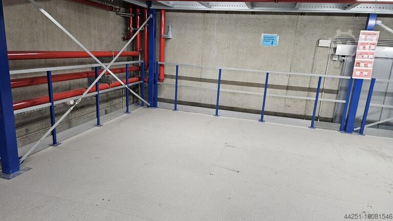 Lagerbühne 654m² Bito Systembaubühne