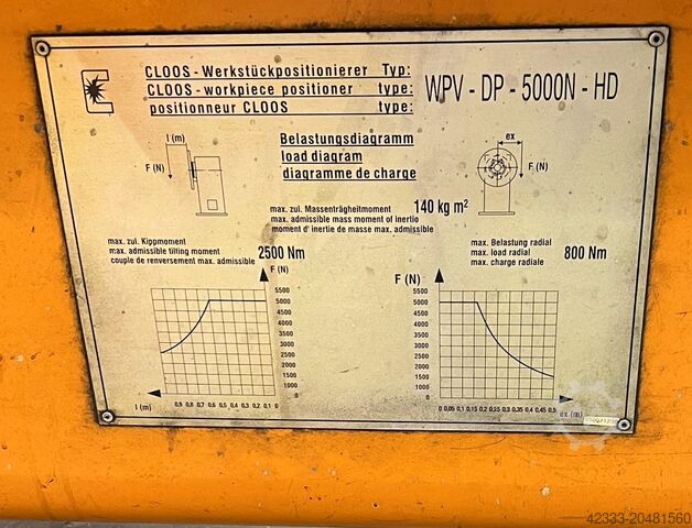 Schweissroboteranlage Cloos Orbit 5000 N