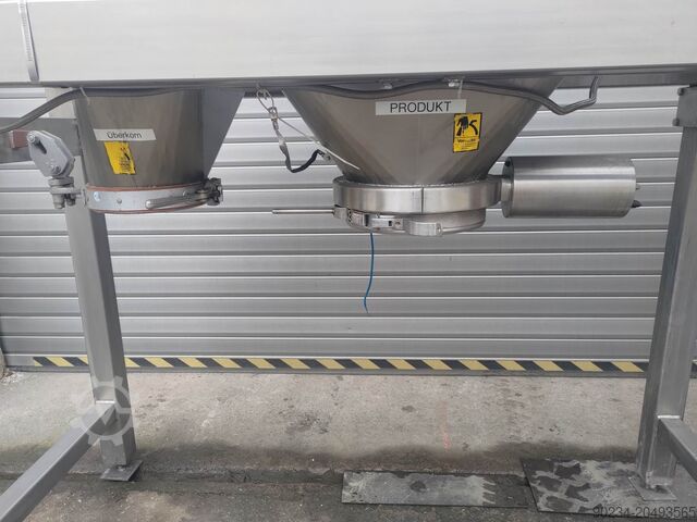 7"X 3' J.Engelsmann VIRO 300-800-4571-St/FDA-konform Stainless Steel Cylindrical Rotary Sifter J. ENGELSMANN VIRO 300-800-4571-ST/FTA