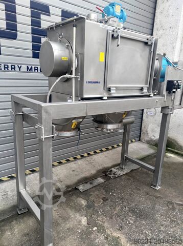 7"X 3' J.Engelsmann VIRO 300-800-4571-St/FDA-konform Stainless Steel Cylindrical Rotary Sifter J. ENGELSMANN VIRO 300-800-4571-ST/FTA