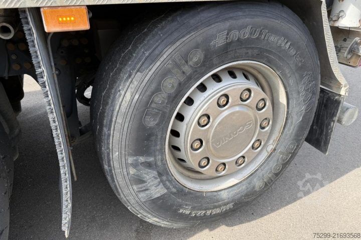 Three-sided tipper truck Scania P 500 10x4 3-SK Trösch / Swiss-Vehicle