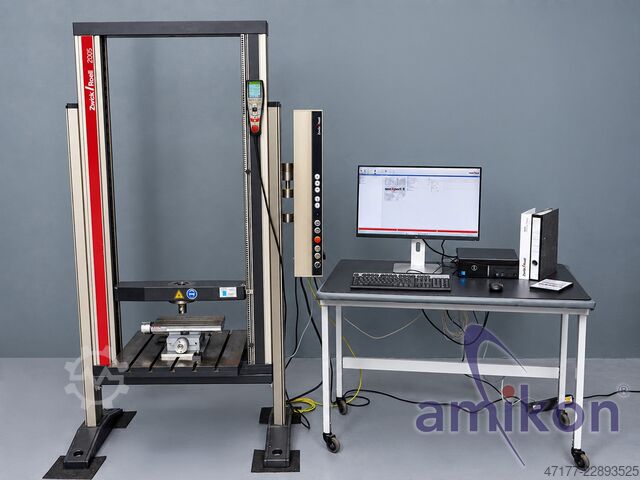 Zwick Roell Z005 5 kN Allround Universalprüfmaschine Materialprüfmaschine testXpert II RMS Zwick Roell Z005 5 kN