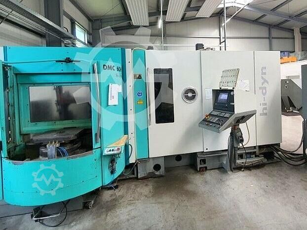 Vertical machining center DMG Mori DMC 60H hi-dyn