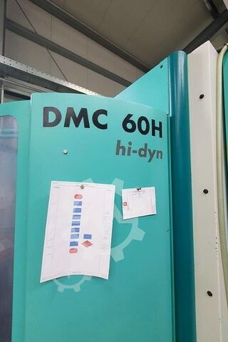 Vertical machining center DMG Mori DMC 60H hi-dyn