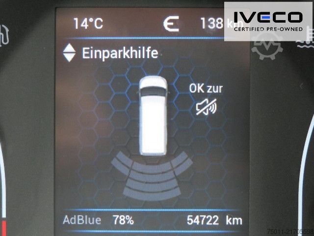 High top van IVECO Daily 35S16V Klima, AHK, PDC, lang + hoch