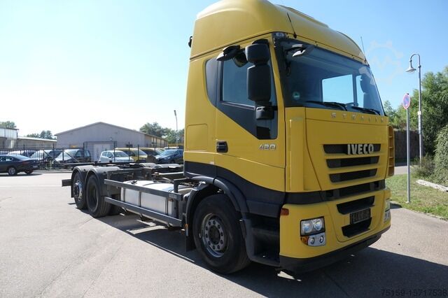 Wechselfahrgestell LKW iveco STRALIS AS 260 S42 Y/FS-CM AHK Lenk- und LiftachseKLIMA INTARDER EURO-5