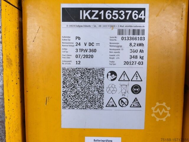 Sonstige jungheinrich ESE 220 Batterie 07/2020