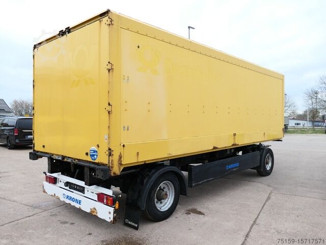 Box trailer krone AKZ 18 EL PORTALTÜREN