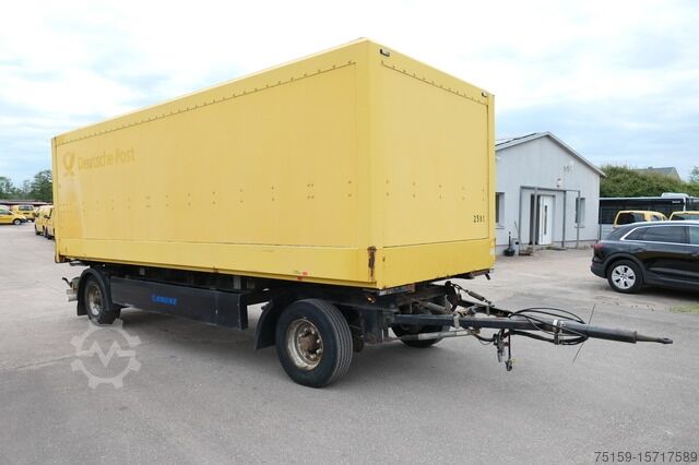Box trailer krone AZK 18 EL PORTALTÜREN