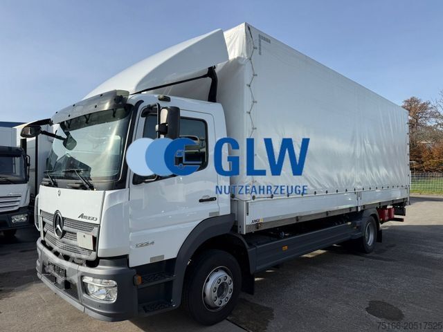 LKW mit Pritsche (offen) MERCEDES-BENZ ATEGO 1224 L Pritsche 7,2 m LBW 1,5 T*AHK+KLIMA