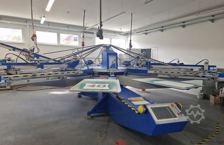 Screen printing machine MHM Synchroprint 3000 SP10