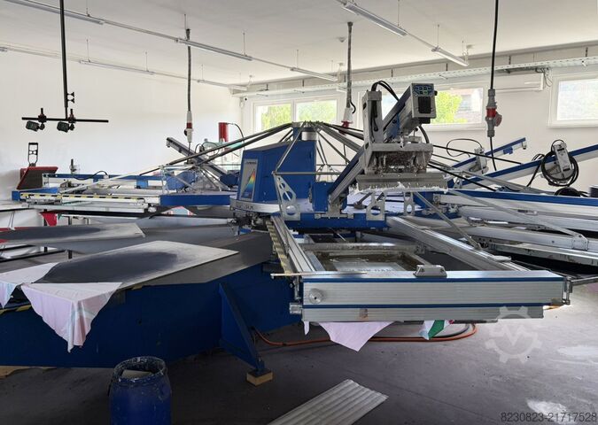 Screen printing machine MHM Synchroprint 3000 SP10