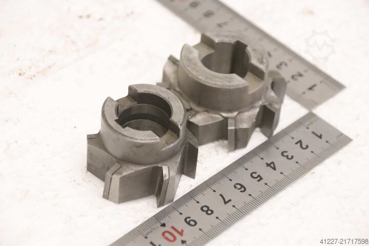 2 pieces of end mills Ø60/48 mm Greiner W242 Ø60x16xØ22 / Ø48x16xØ22