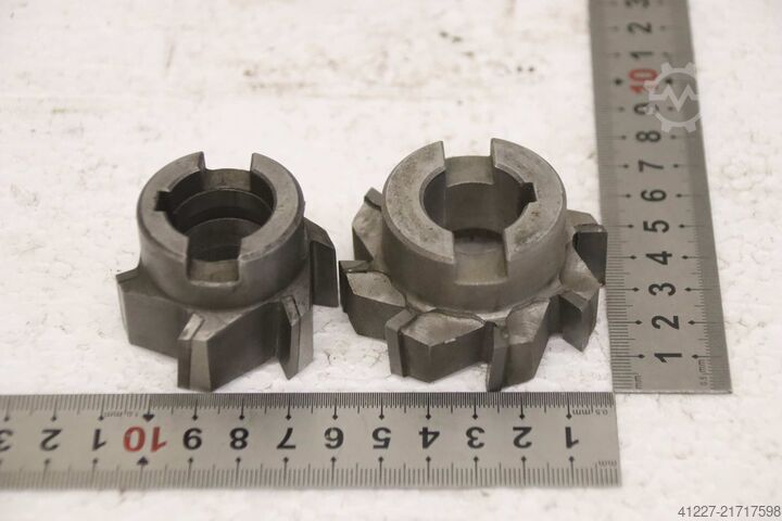 2 pieces of end mills Ø60/48 mm Greiner W242 Ø60x16xØ22 / Ø48x16xØ22