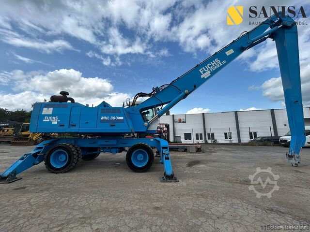 Mobilbagger Fuchs Terrex MHL360D/Umschlagbagger/Ausleger 18m