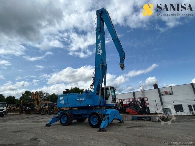 Mobile excavators Fuchs Terrex MHL360D/Umschlagbagger/Ausleger 18m