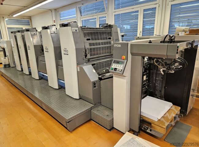 OFFSET PRINTING MACHINE RYOBI 755 P