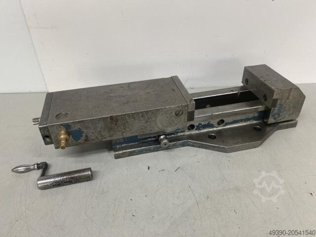 Hydro-Pneumatischer Maschinenschraubstock, Pneumatik Spannstock, Hydraulik, Pneumatik Schraubstock, HILMA - ROEMHELD SMPH 125