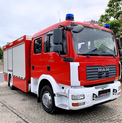 Tanklöschfahrzeug TLF 2000-Staffel MLF MAN TGM 15.280 Feuerwehr Löschfahrzeug TLF