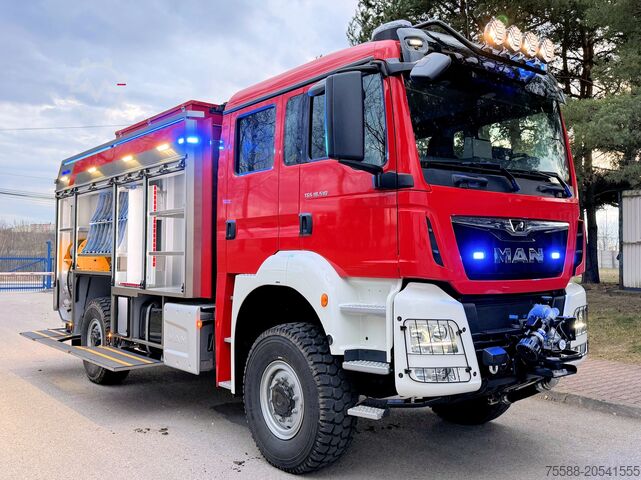 Feuerwehr Tanklöschfahrzeug 5000l Wasser MAN TGS 18.510 TLF 4000 Allrad 4x4 Feuerwehr