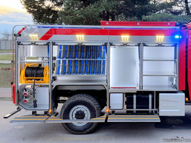 Feuerwehr Tanklöschfahrzeug 5000l Wasser MAN TGS 18.510 TLF 4000 Allrad 4x4 Feuerwehr