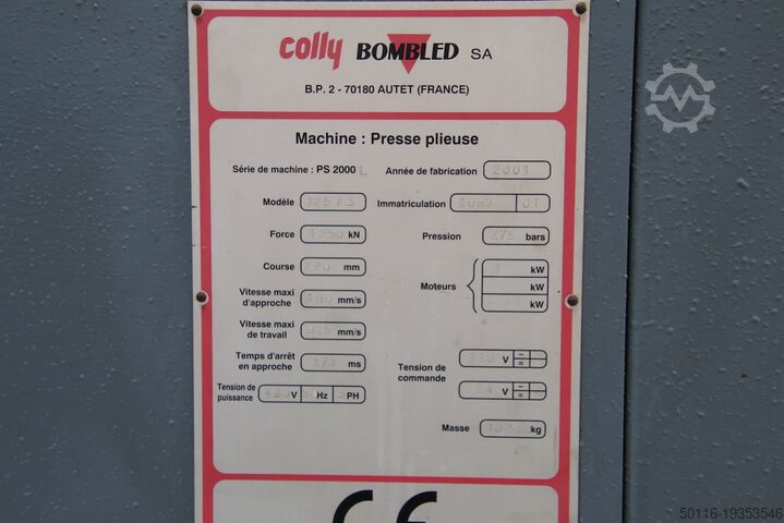 Abkantpresse COLLY PS 2000 L