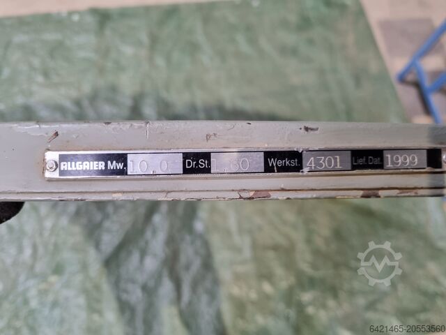 Taumelsiebmaschine Allgaier TSM 1600