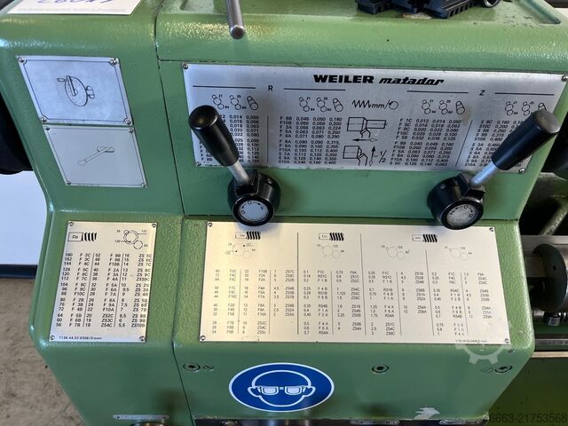 Lathe including accessories Weiler Praktikant 160B