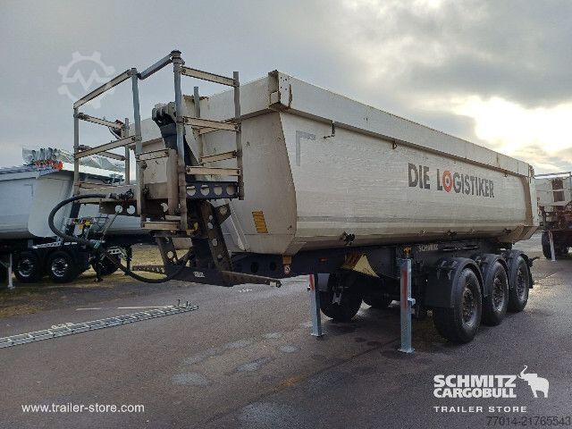 Tipper semitrailer Schmitz Cargobull Tipper Steel half pipe body