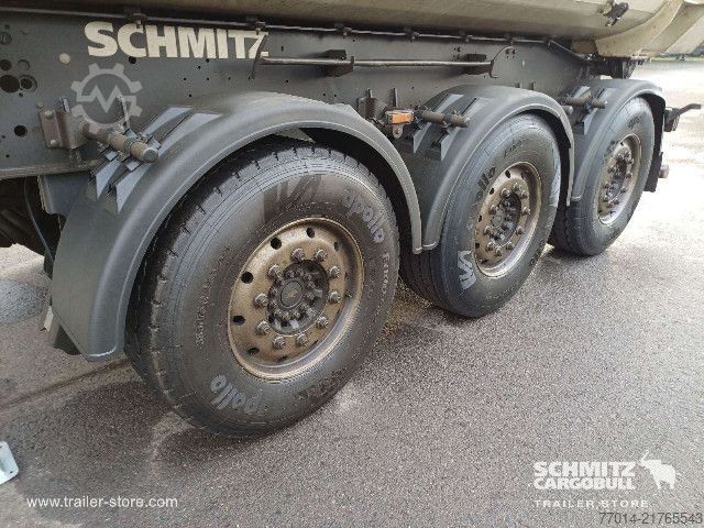 Tipper semitrailer Schmitz Cargobull Tipper Steel half pipe body