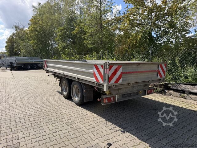 Tipper trailer  TK  Tandemkipper- Tieflader, Breitbereifung