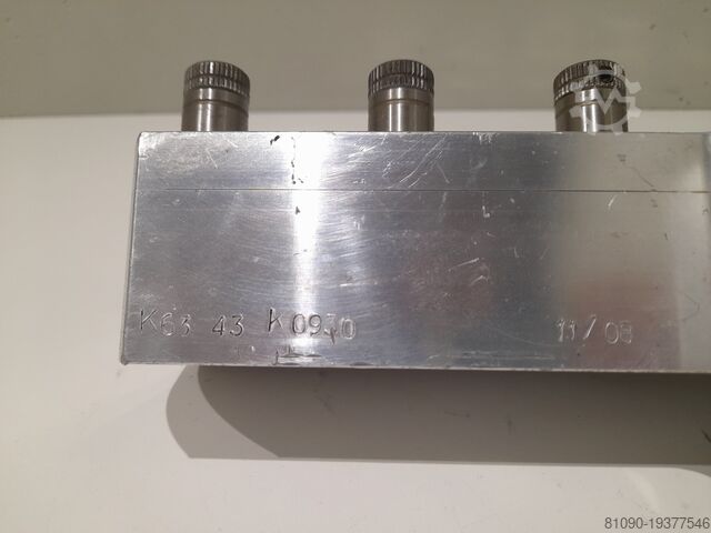 TEST. SPECIAL 6 CHUCKS CONNECTION 3 LINEAR OUTPUTS PAS 57 BIESSE 