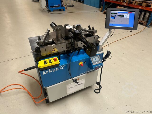 CNC 3-roll bending machine PBT AG ARKUS12 Tablet350