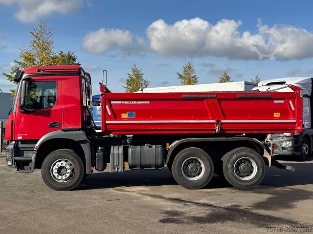 Dreiseitenkipper LKW MERCEDES-BENZ AROCS 2646 K / ROLLPLANE / BORDMATIC / NAVI
