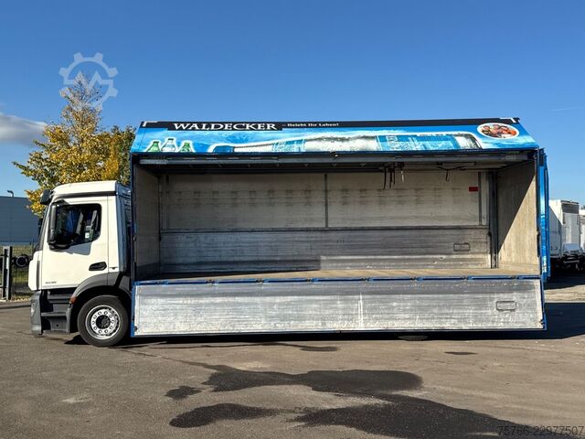 Beverage truck MERCEDES-BENZ ANTOS 1835 L / LBW 2,0 t  / 2 x AHK / 18 PAL