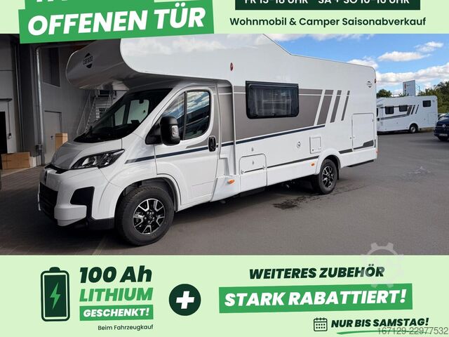 Alkoven Wohnmobil CARADO pro A 464 Markise / Radträger / pro