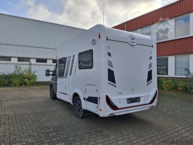 Teilintegriertes Wohnmobil CARADO T 135 Automatik, Hubbett, 10 zoll