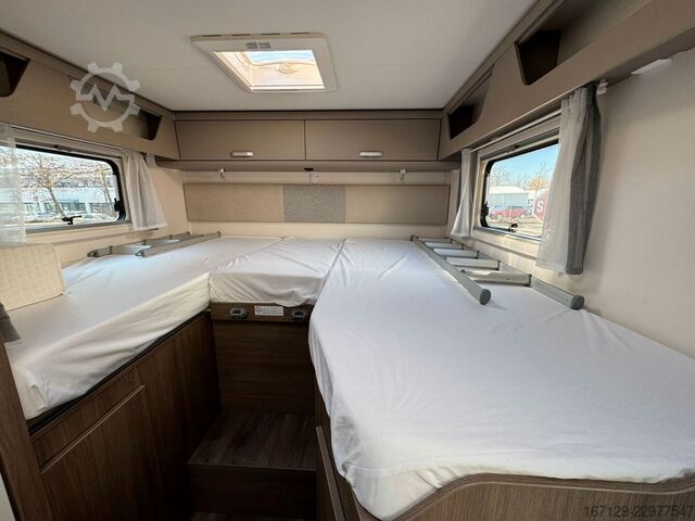 Teilintegriertes Wohnmobil CARADO T 338 pro+ Digital Pak. Hubbett Einzelbetten
